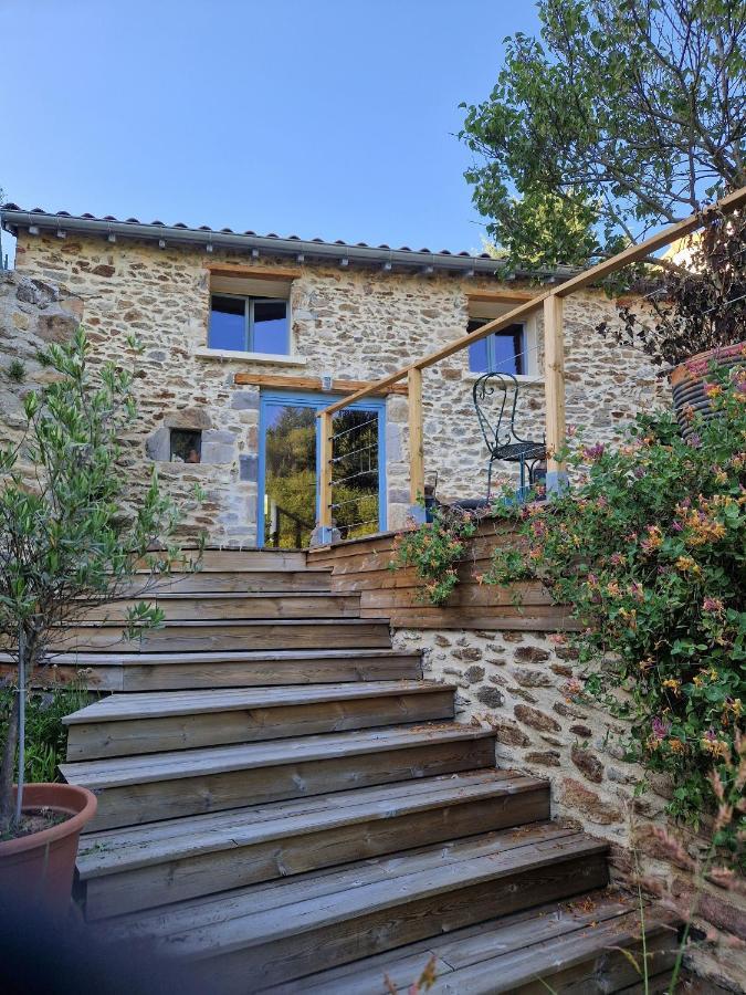 La Maison Du Vigneron Auzon Luaran gambar