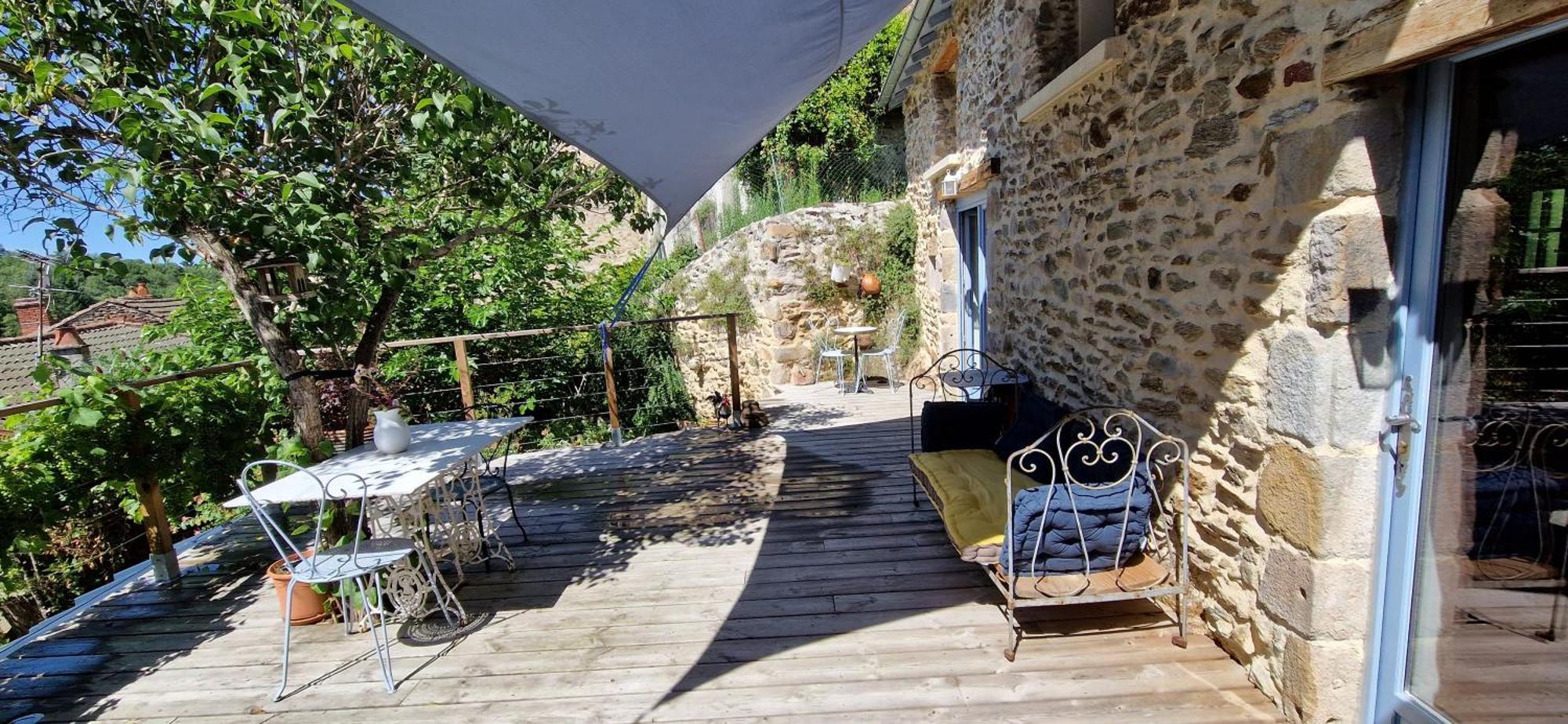 La Maison Du Vigneron Auzon Luaran gambar